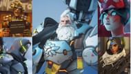 Team comp with Reinhardt, Junkrat, Genji, Kiriko, and Ana (Image via Blizzard Entertainment & Sportskeeda)